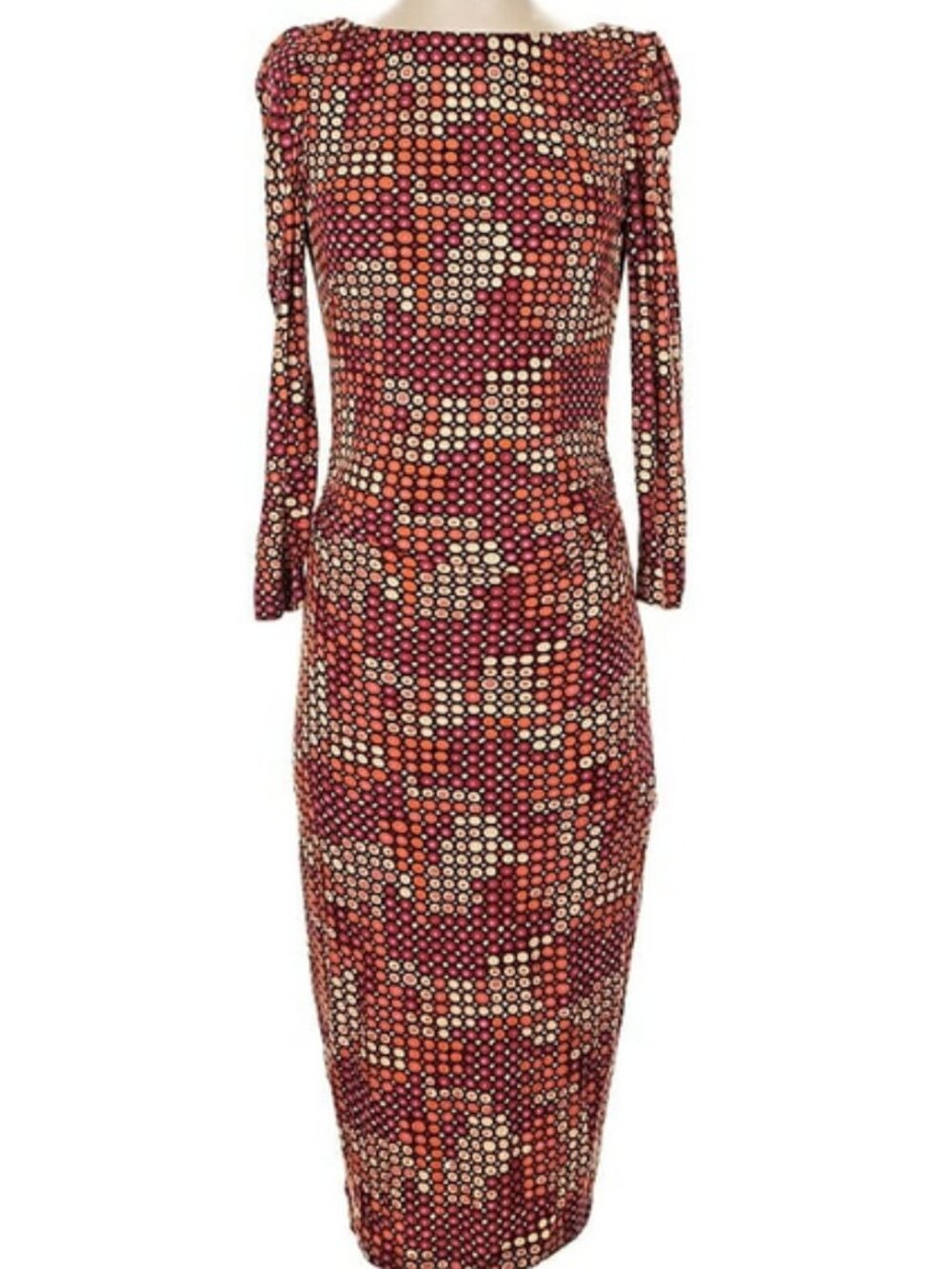 M David Meister Colorful Pattern Dress - sz 4